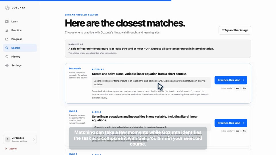 Find a similar problem from an image walkthrough preview.